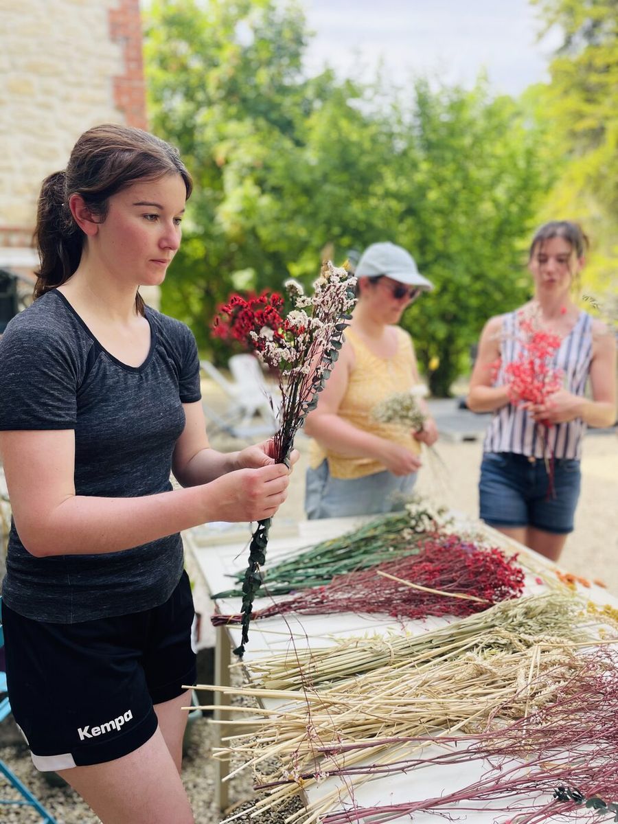 Dried-flower workshop